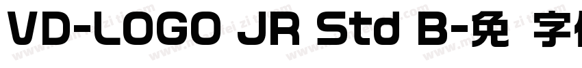 VD-LOGO JR Std B字体转换
